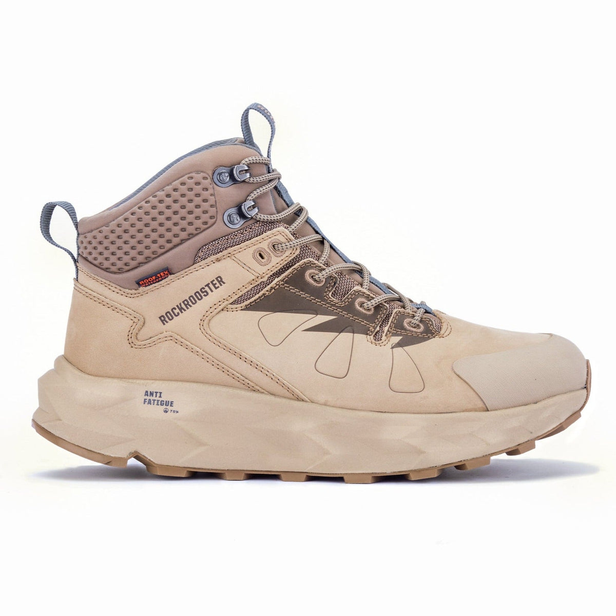 rockrooster Farmington Sand 6 Inch Waterproof Hiking Boots with VIBRAM® Outsole OC21035