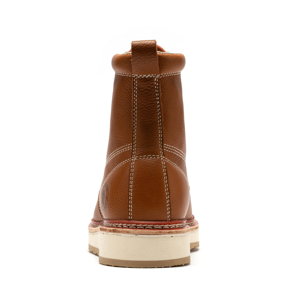 ROCKROOSTER Norwood Men's 6 inch Brown Soft Toe Wedge Work Boots SAP611 – product view 6