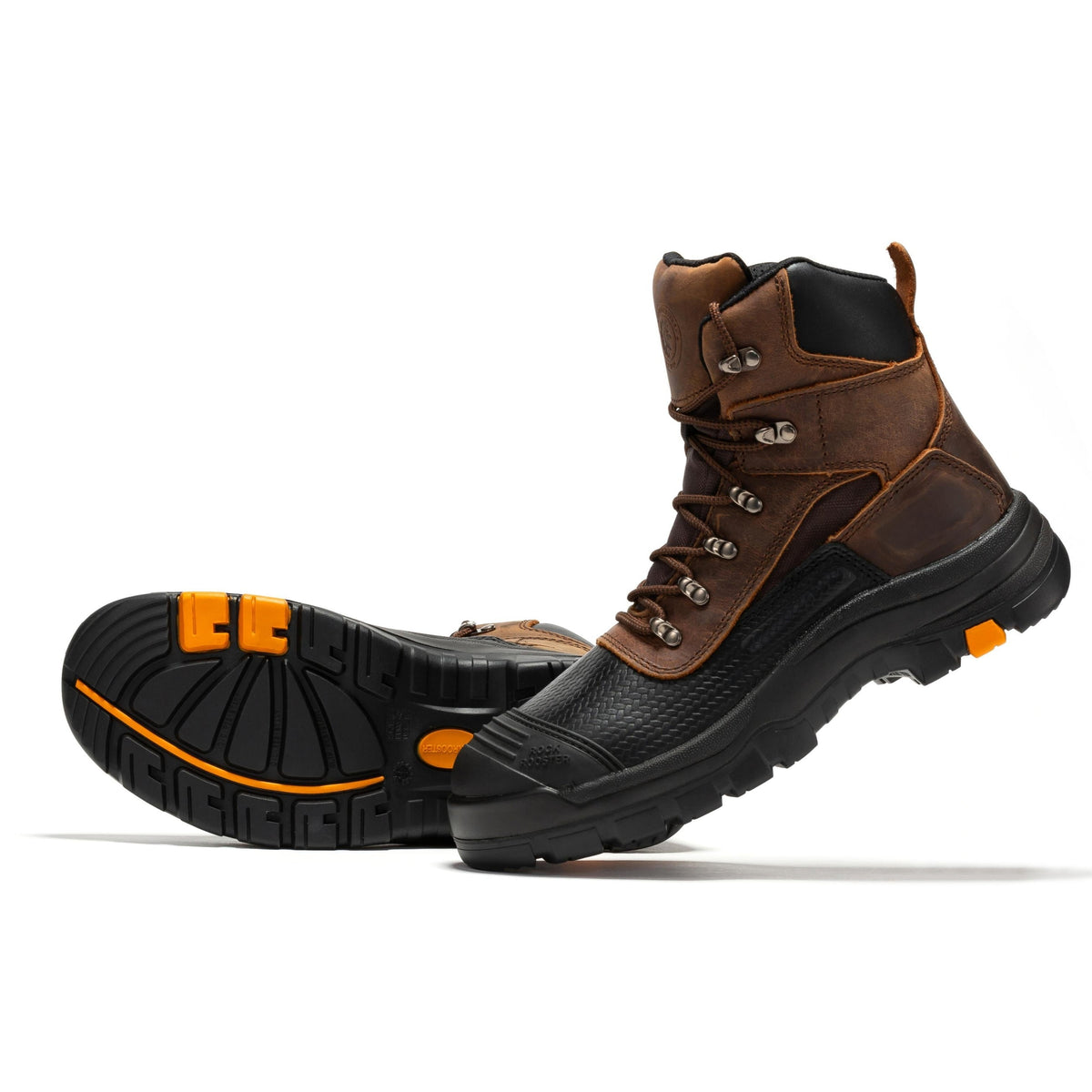 ROCKROOSTER Sedona 6 Inch Waterproof Steel Toe Leather Work Boots AK216 – product view 10