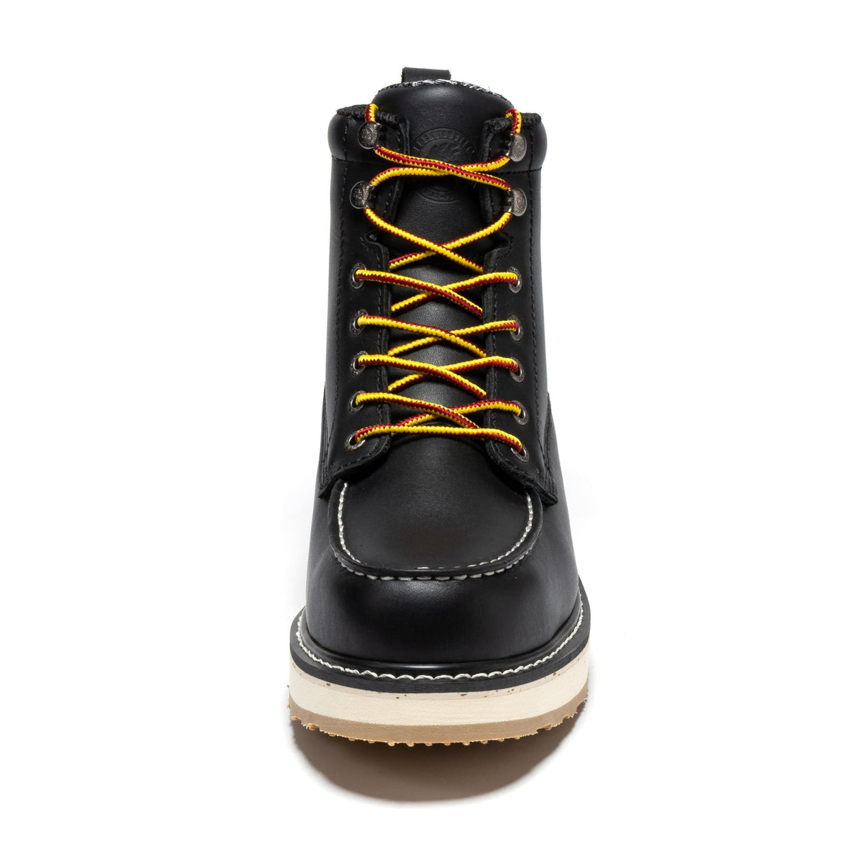 ROCKROOSTER Trinidad Men's 6 inch Black Steel Toe Wedge Work Boots SAP2301 – product view 4