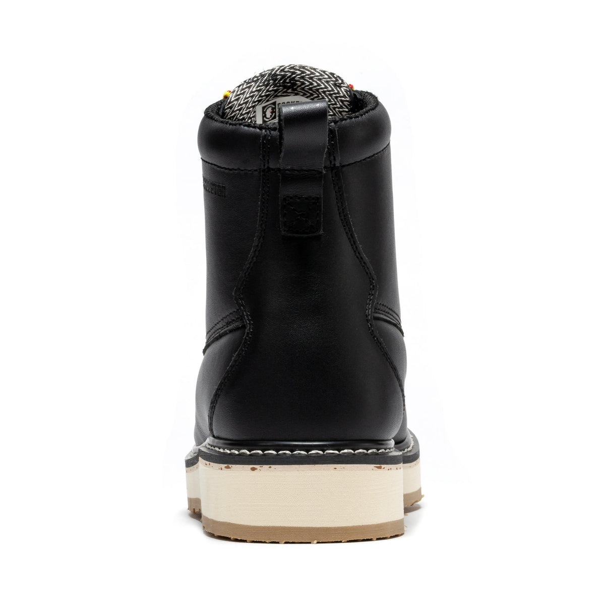 ROCKROOSTER Trinidad Men's 6 inch Black Steel Toe Wedge Work Boots SAP2301 – product view 6