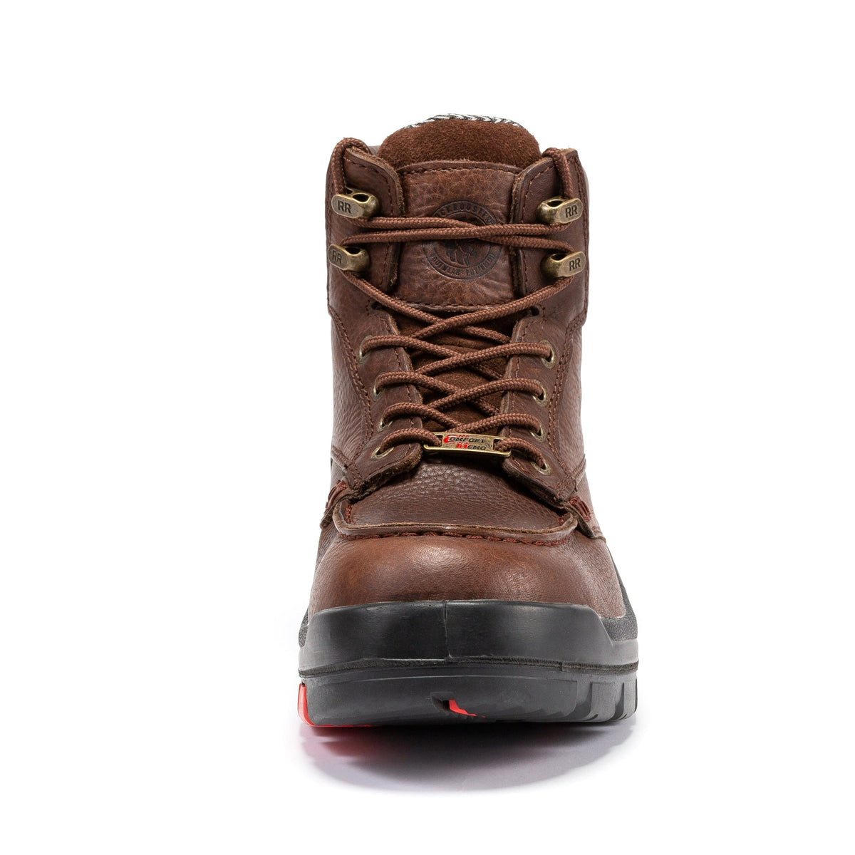 ROCKROOSTER Zumbro 6 inch Wide Steel Toe, Waterproof Work Boots, Rubber Outsole, EH Protection, ASTM 2413, Work Boots AK372
