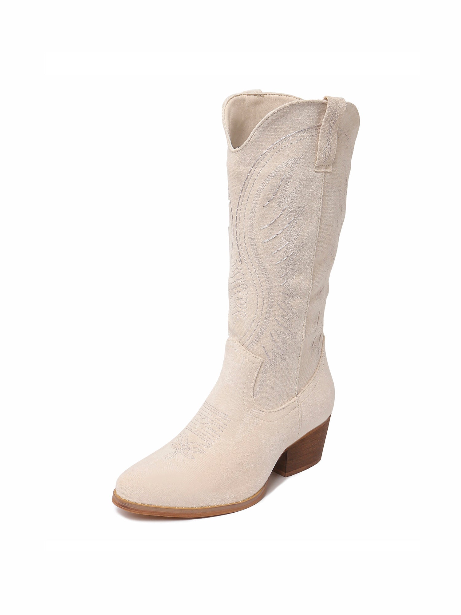 Roundup - Tall | Beige Suede