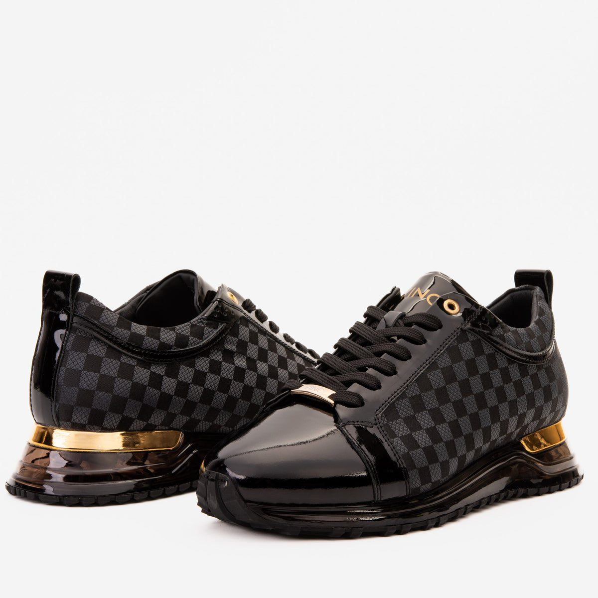 Vinci Leather The Monte Carlo Black Men Sneaker Limited Edition – product view 4