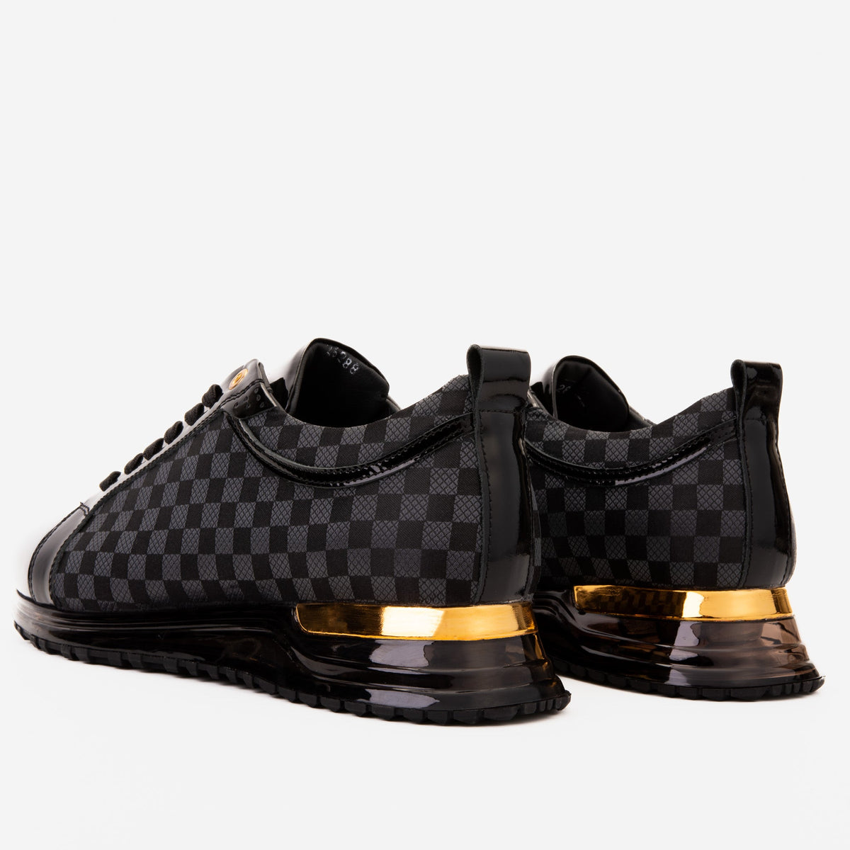 Vinci Leather The Monte Carlo Black Men Sneaker Limited Edition – product view 6