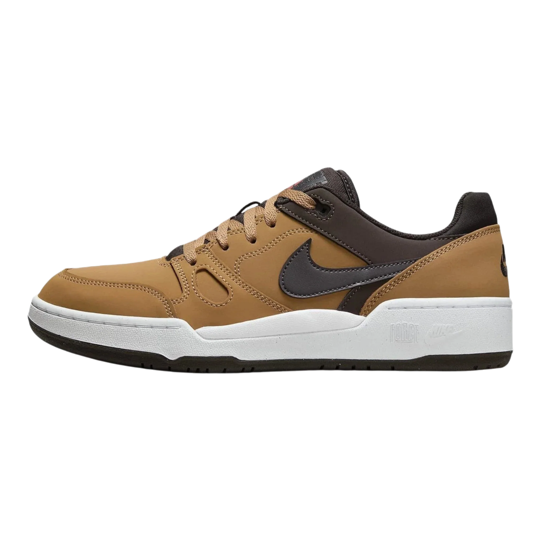 Nike Full Force Low Premium Men's Sneakers — Flax Nubuck Low-Top