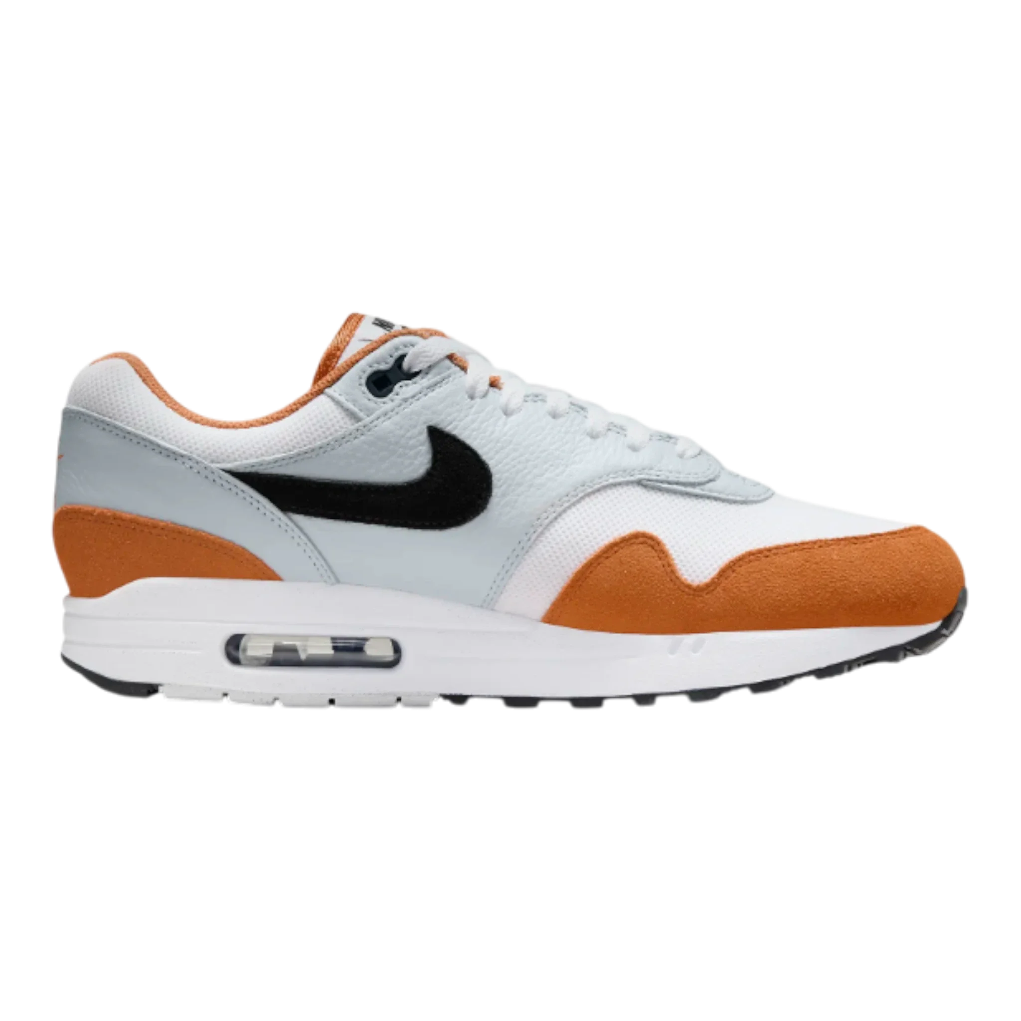 Nike Air Max 1 Men's Sneakers — White/Monarch Low-Top