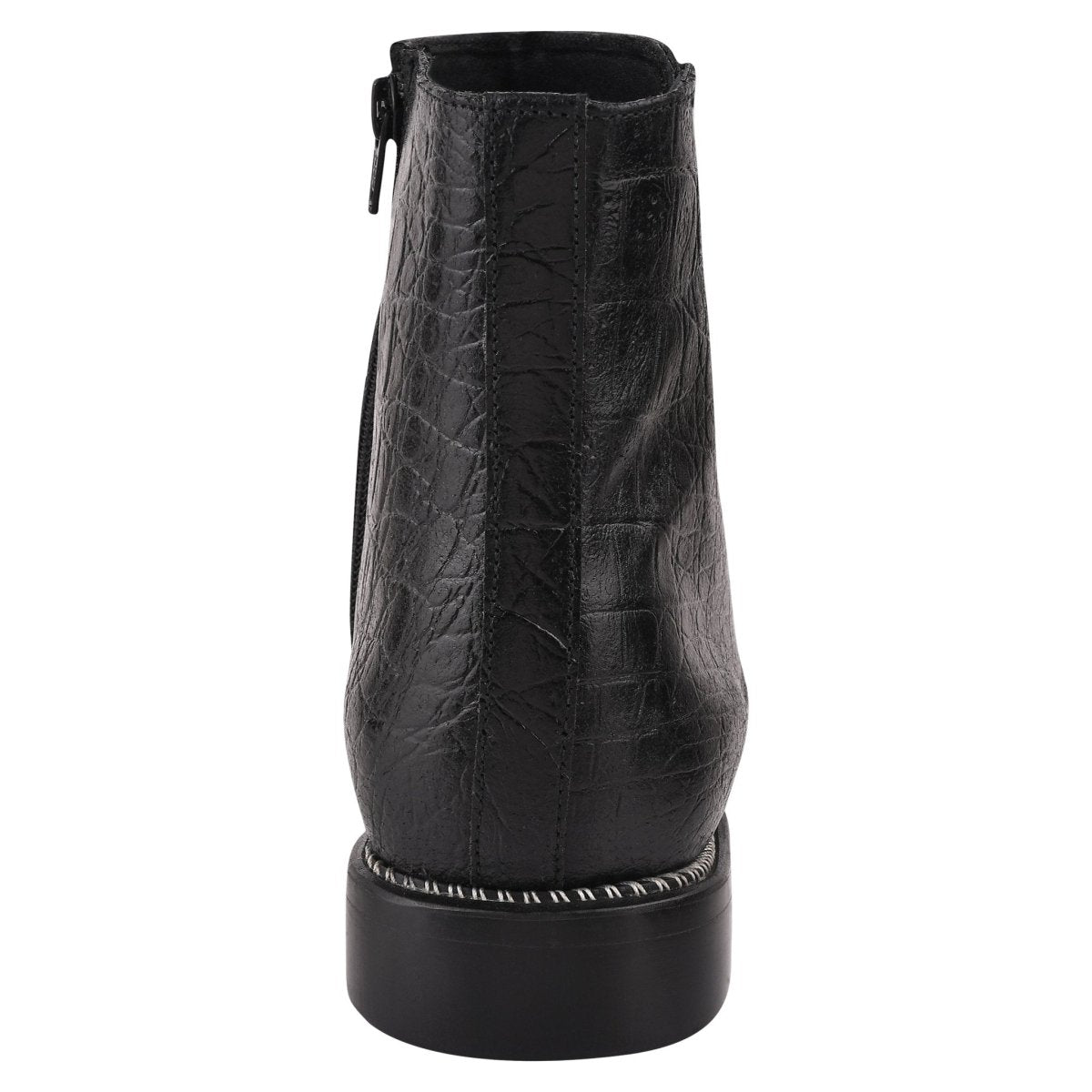 Liberty Zeno SANDRA Leather Ankle Length Side Zip Up Boots
