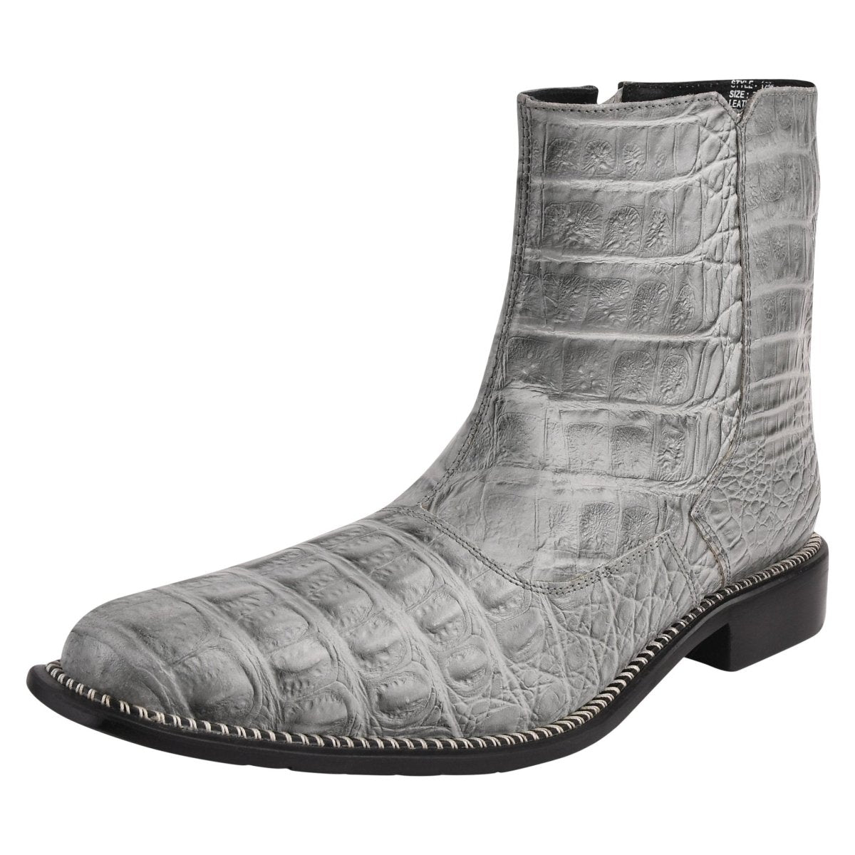 Liberty Zeno SANDRA Leather Ankle Length Side Zip Up Boots
