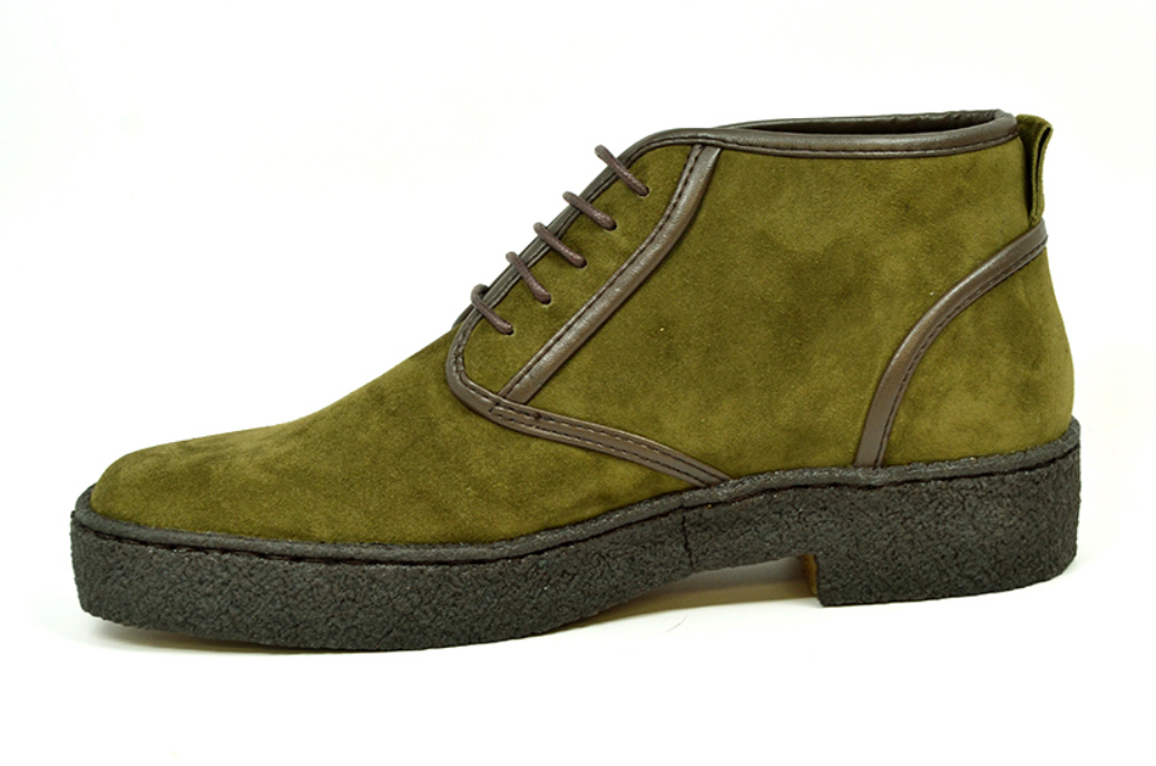 British Walkers Playboy Kaydence Men's Black Lamb Suede Chukka Boots view 25