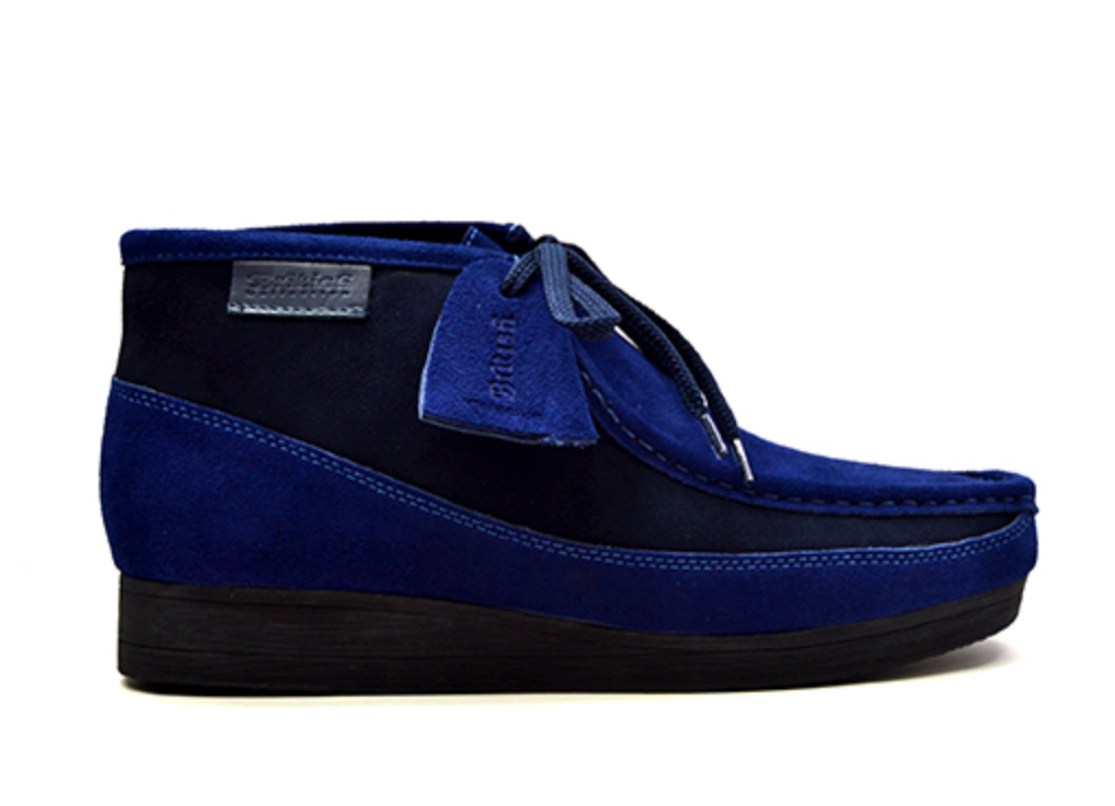 British Walkers New Castle Men's Powder Blue Suede Casual Shoes view 23
