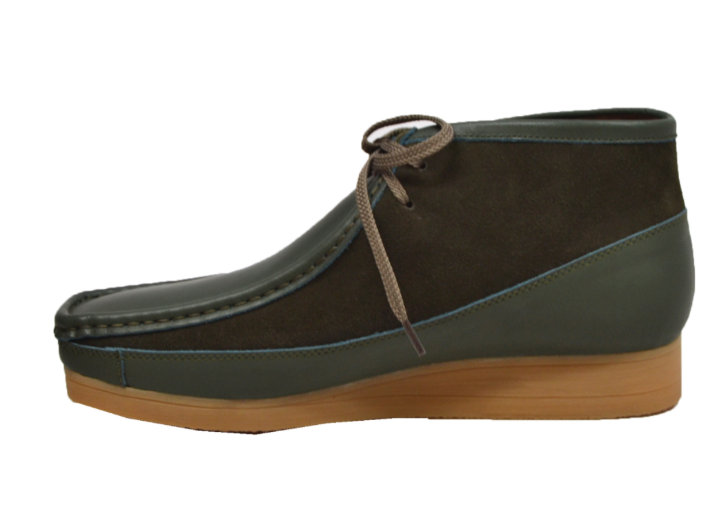 British Walkers New Castle Men's Black Leather and Suede Casual Shoes view 21