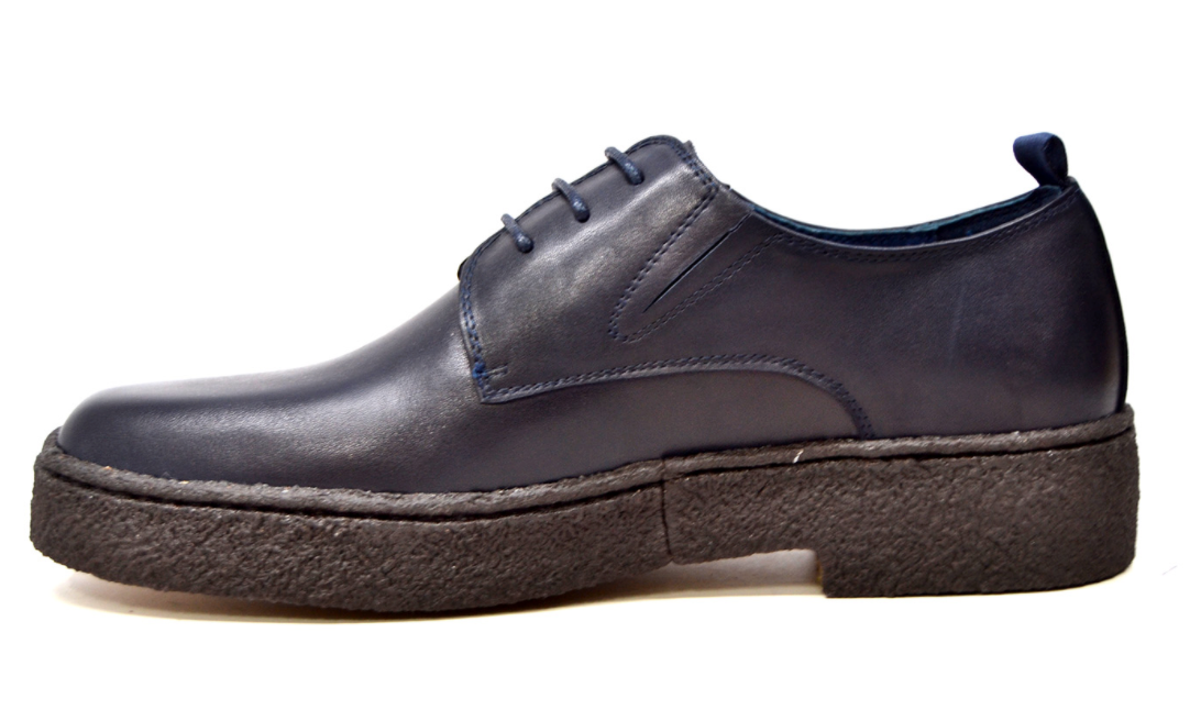 British Walkers Playboy Original Men's Low Cut Black Leather Shoes view 20