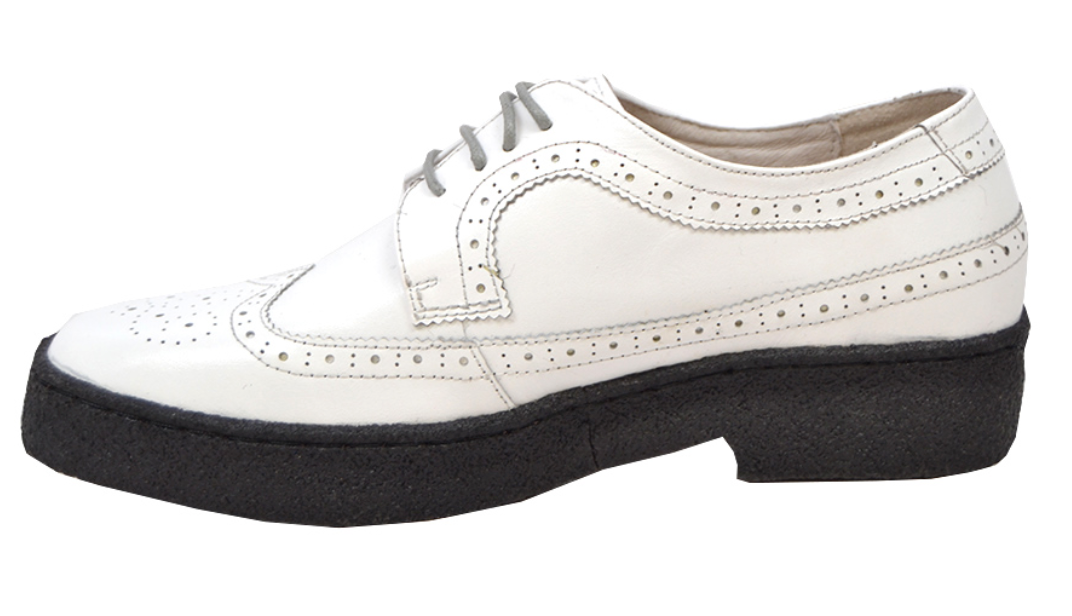 British Walkers Playboy Wingtip Men's Original Low Cut Black Leather Shoes view 23