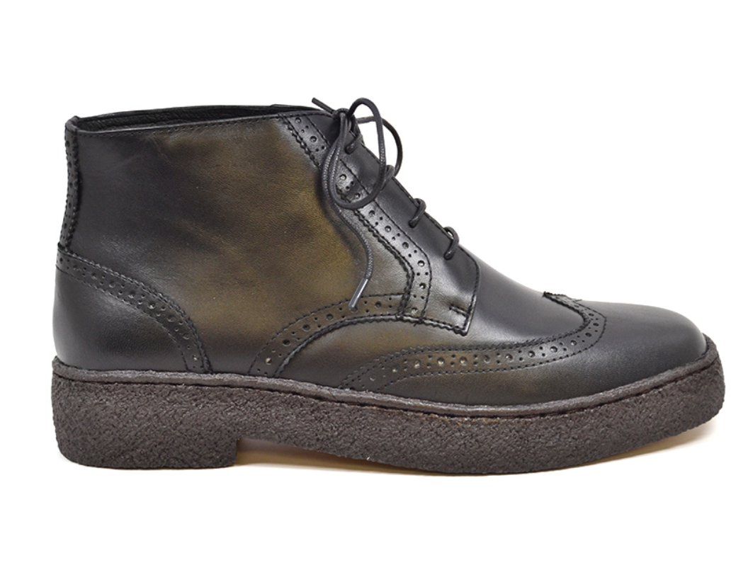 British Walkers Playboy Wingtip Men's Original Wine Leather Shoes view 17
