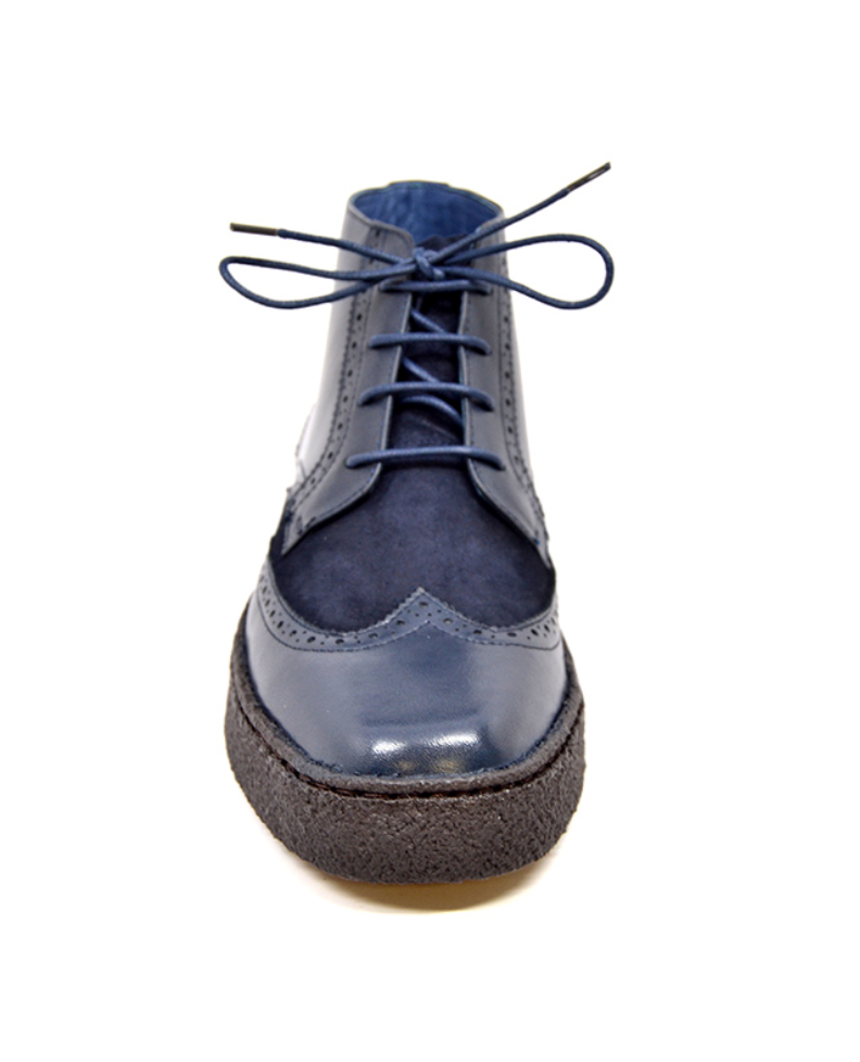 British Walkers Playboy Wingtip Men's Limited Edition Brown Leather and Suede Shoes view 10
