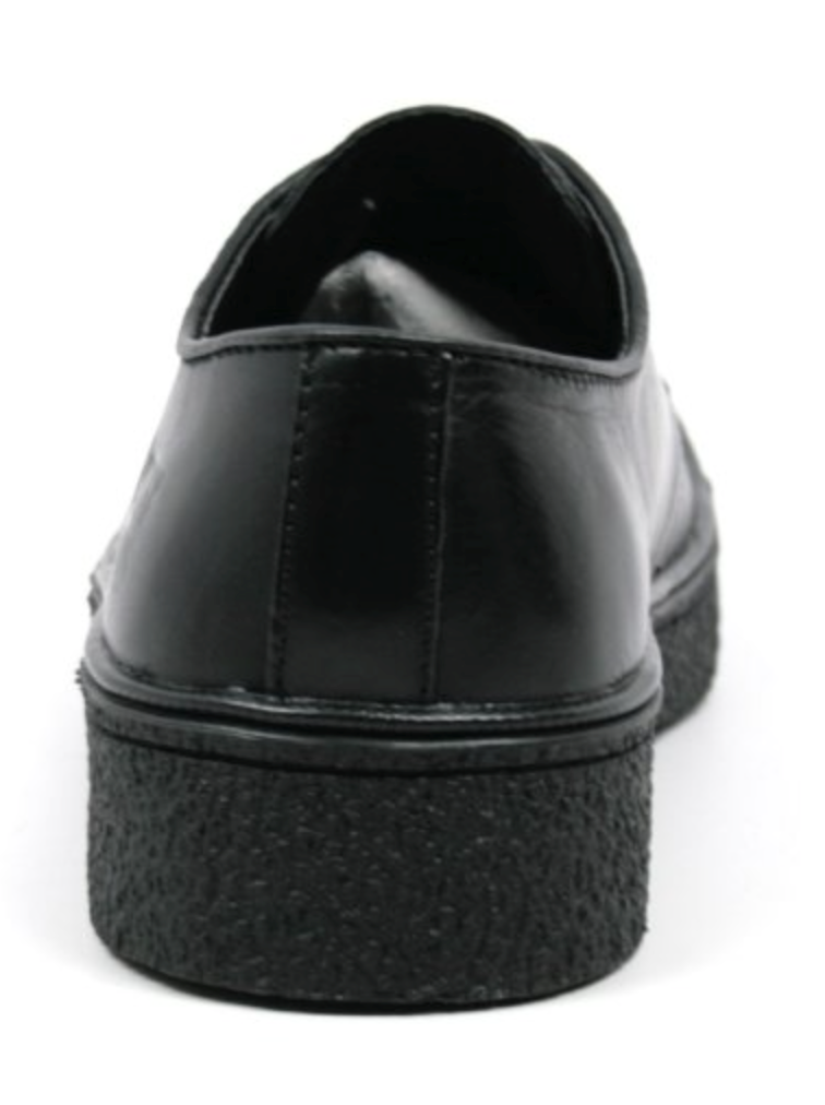 British Walkers Playboy Men's Classic Low Cut Black Leather and Suede Shoes view 14