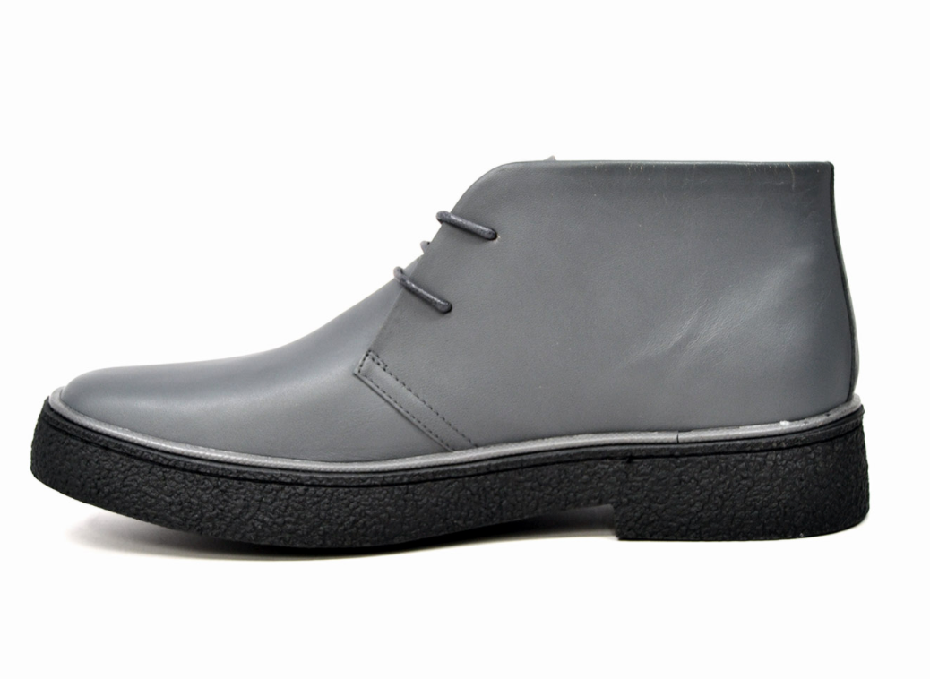 British Walkers Classic Playboy Men's Black Leather Chukka Boots with Dual Fit Technology view 8