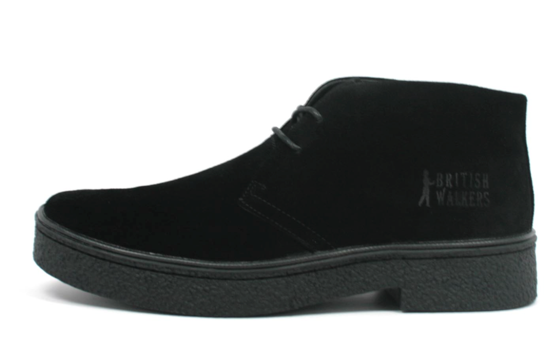 British Walkers Classic Playboy Men's Suede Chukka Boots in All Colors view 3