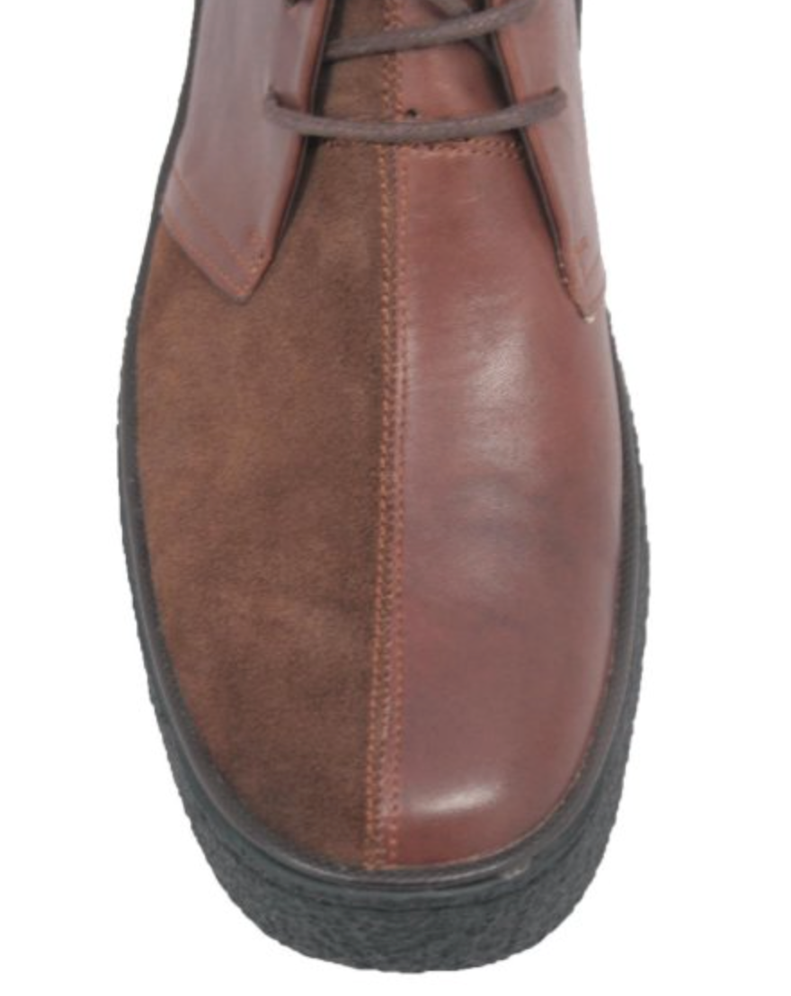 British Walkers Classic Playboy Men's Split Toe Leather and Suede Chukka Boots view 14
