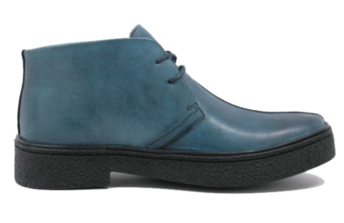 British Walkers Classic Playboy Men's Split Toe Leather and Suede Chukka Boots view 18