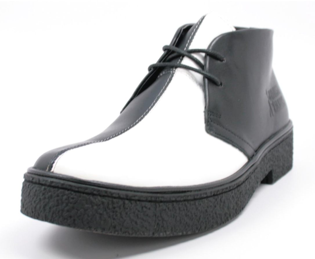 British Walkers Classic Playboy Men's Split Toe Leather and Suede Chukka Boots view 23