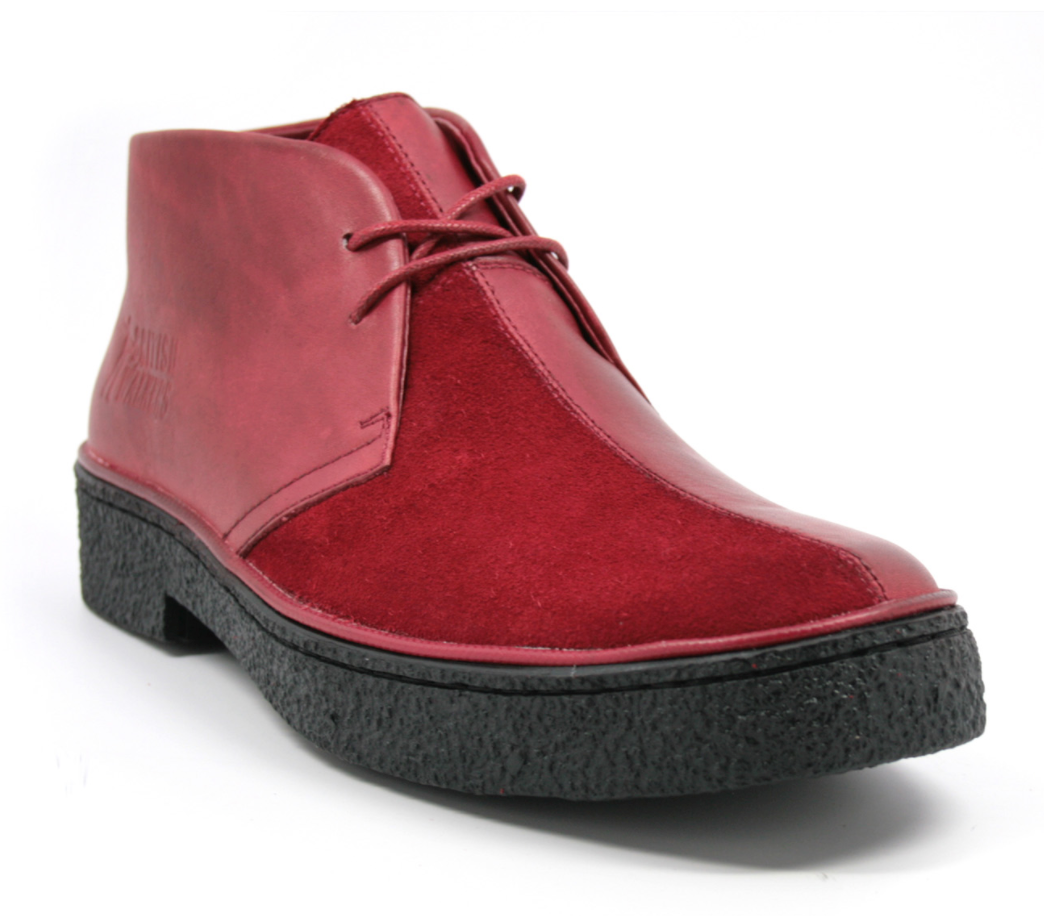 British Walkers Classic Playboy Men's Split Toe Leather and Suede Chukka Boots view 30