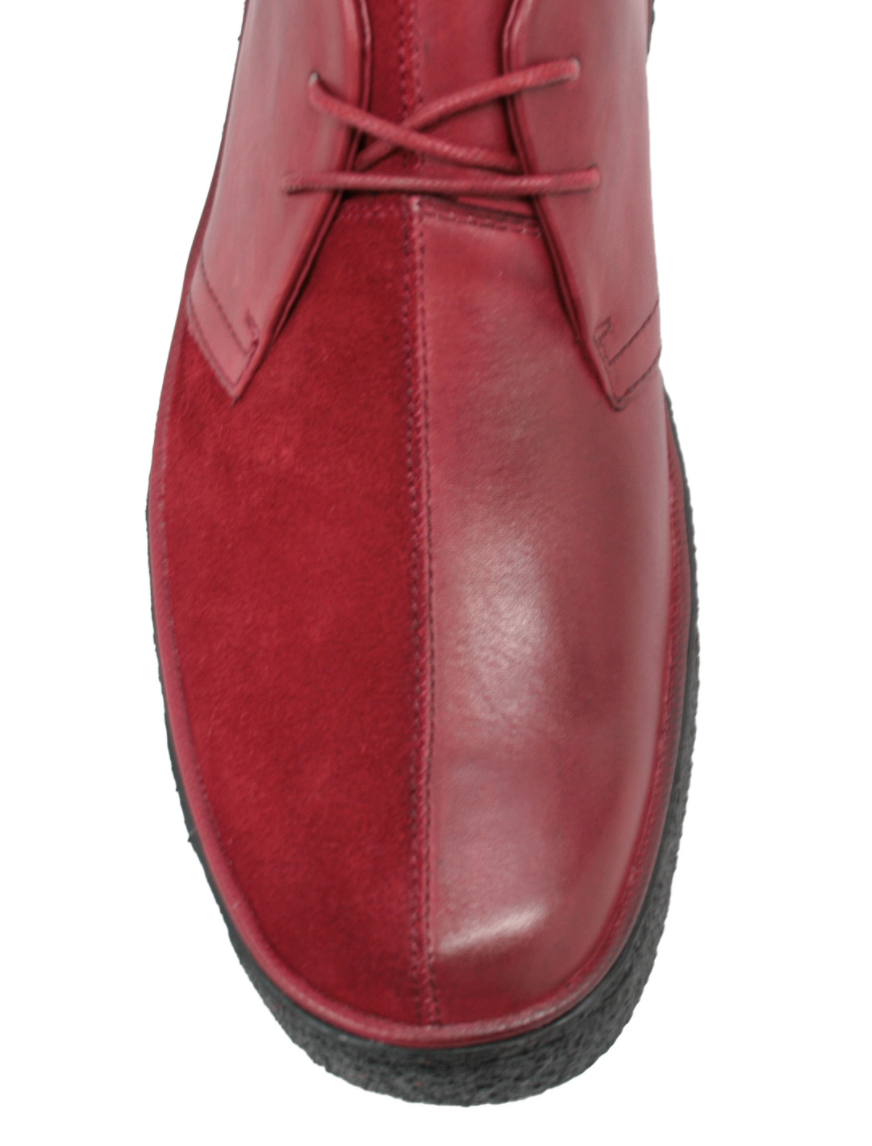 British Walkers Classic Playboy Men's Split Toe Leather and Suede Chukka Boots view 31