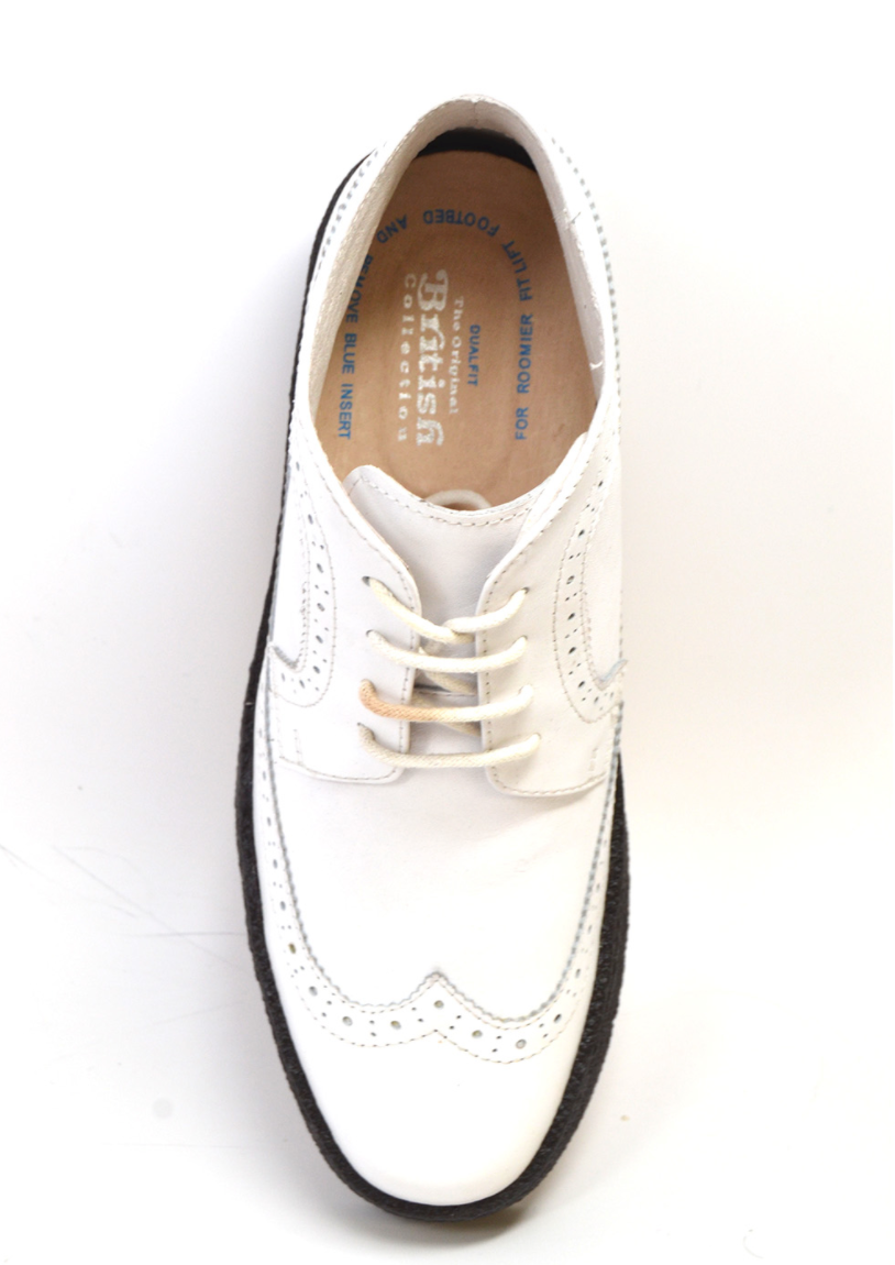 British Walkers Playboy Wingtip Men's Original Wine Leather Shoes view 26