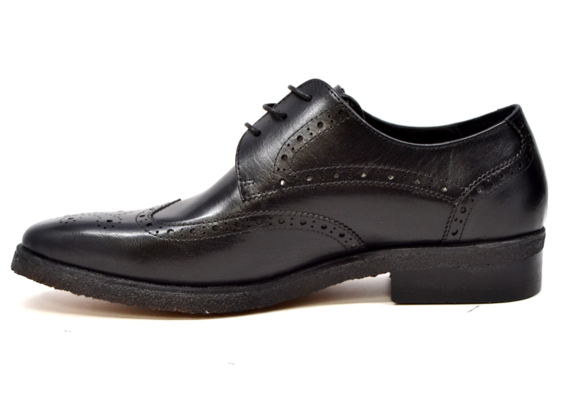 British Walkers Charles Men's Cognac Leather and Pony Skin Oxford Dress Shoes view 24