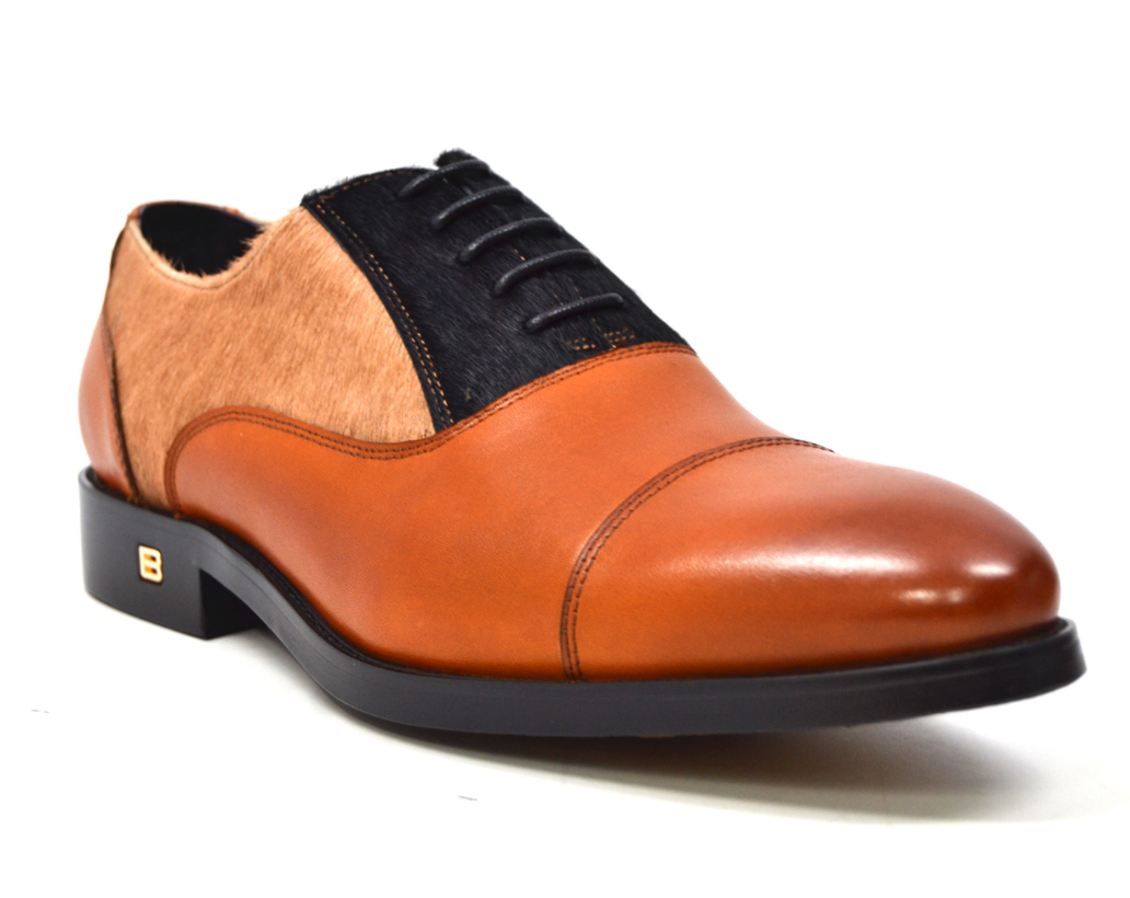 British Walkers Albert Genuine Pony Skin And Leather Shoes — product view 4