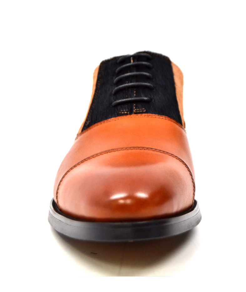 British Walkers Albert Genuine Pony Skin And Leather Shoes — product view 5