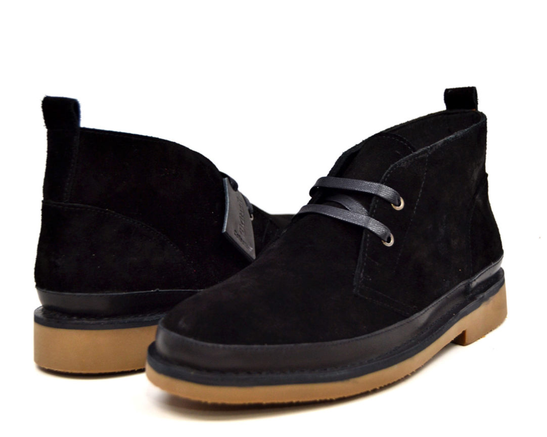 British Walkers Cambridge Desert Boots Leather & Suede Shoes — product view 28