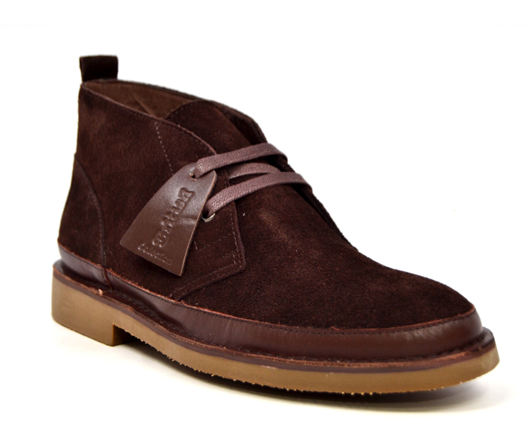 British Walkers Cambridge Desert Boots Leather & Suede Shoes — product view 26