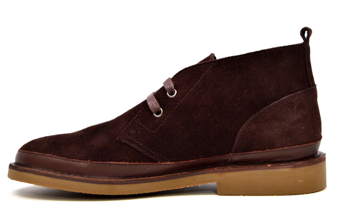 British Walkers Cambridge Desert Boots Leather & Suede Shoes — product view 24