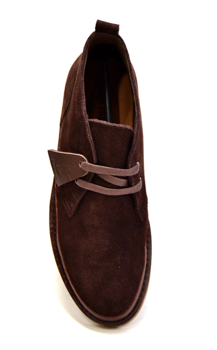 British Walkers Cambridge Desert Boots Leather & Suede Shoes — product view 23