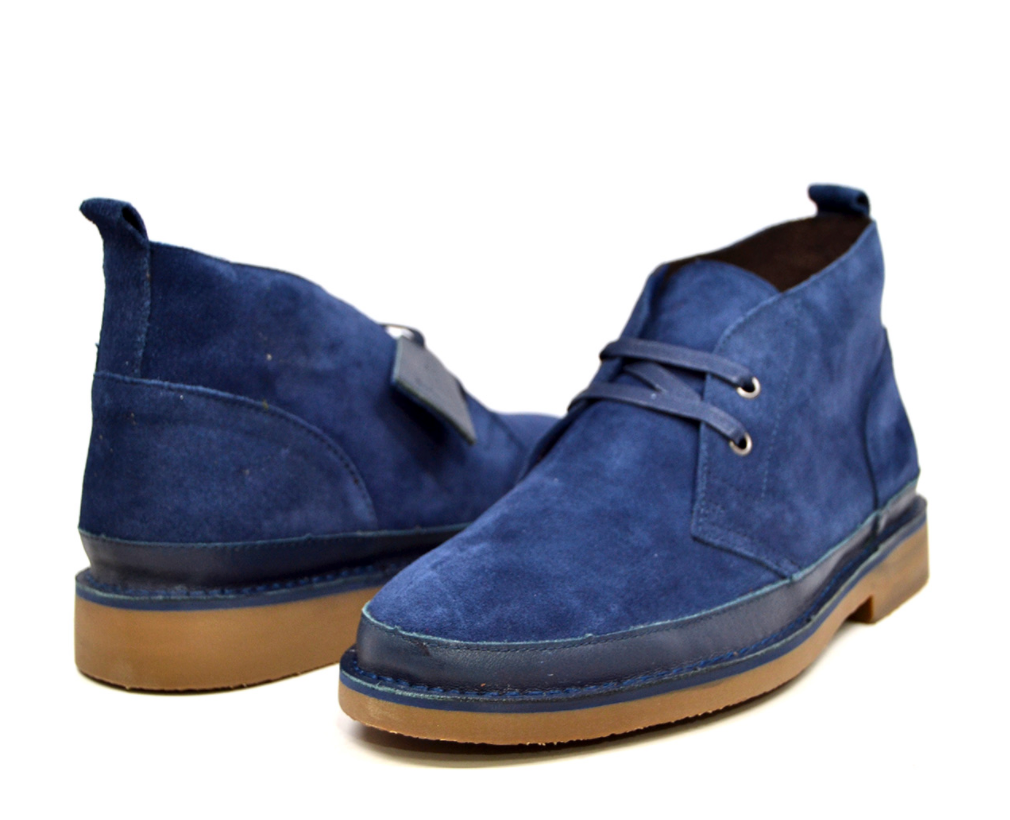 British Walkers Cambridge Desert Boots Leather & Suede Shoes — product view 1