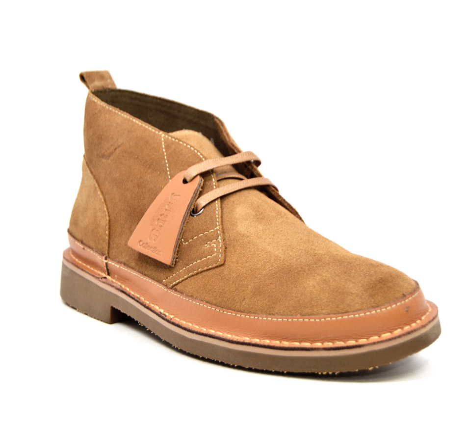 British Walkers Cambridge Desert Boots Leather & Suede Shoes — product view 14