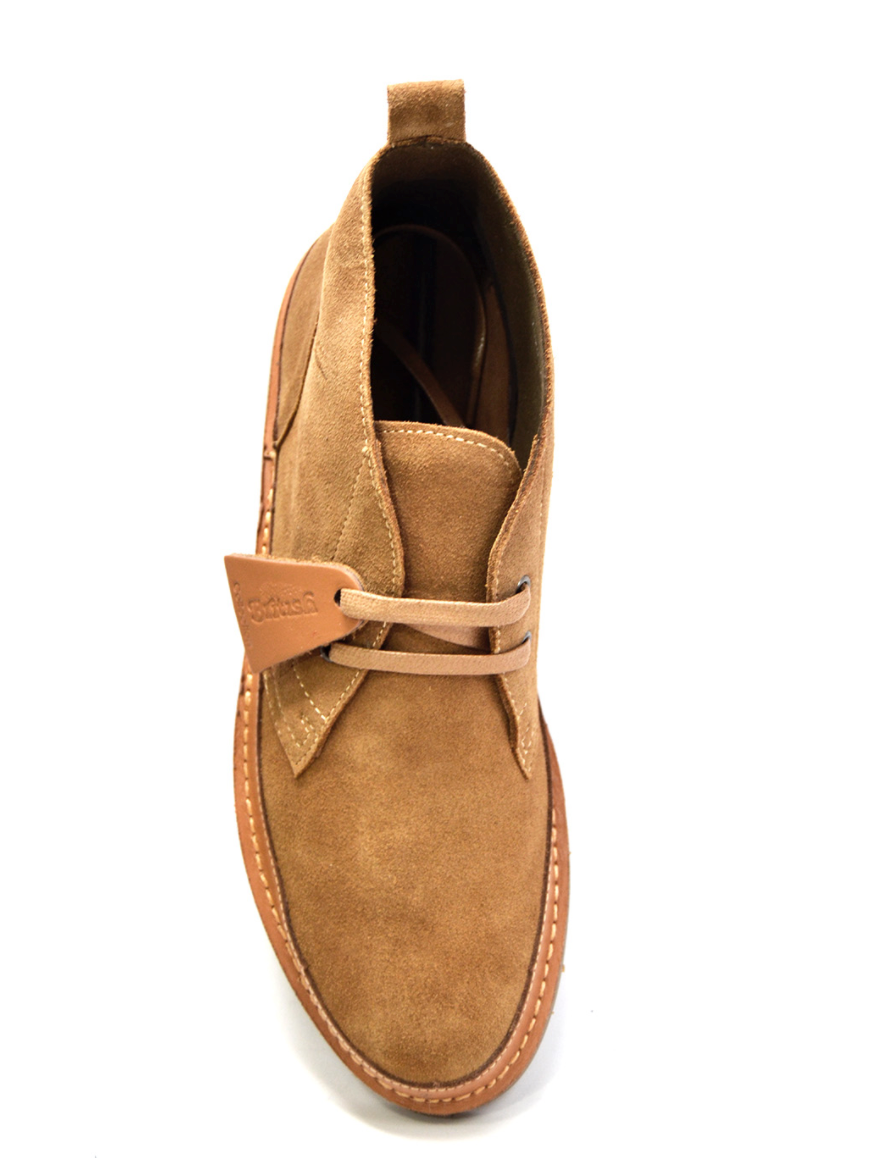 British Walkers Cambridge Desert Boots Leather & Suede Shoes — product view 8
