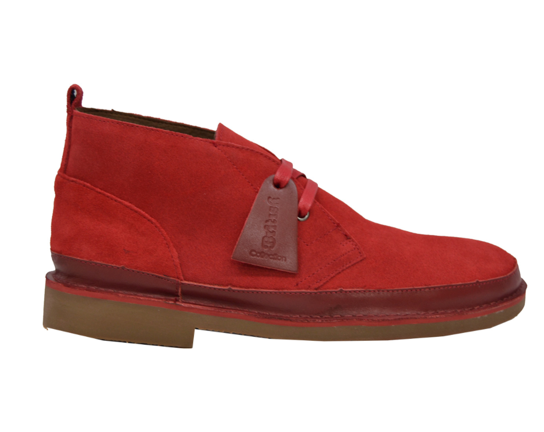 British Walkers Cambridge Desert Boots Leather & Suede Shoes — product view 5