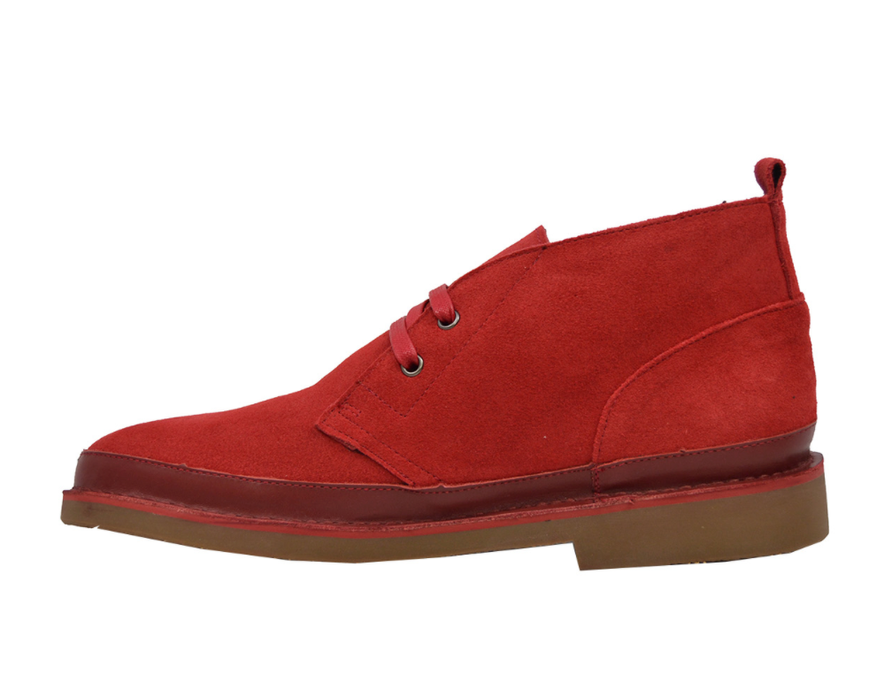 British Walkers Cambridge Desert Boots Leather & Suede Shoes — product view 4