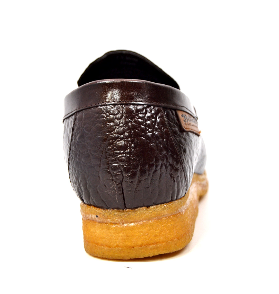 British Walkers Chain Low Cut Stylish And Comfortable Croc Leather Slip-On With Crepe Sole — product view 13