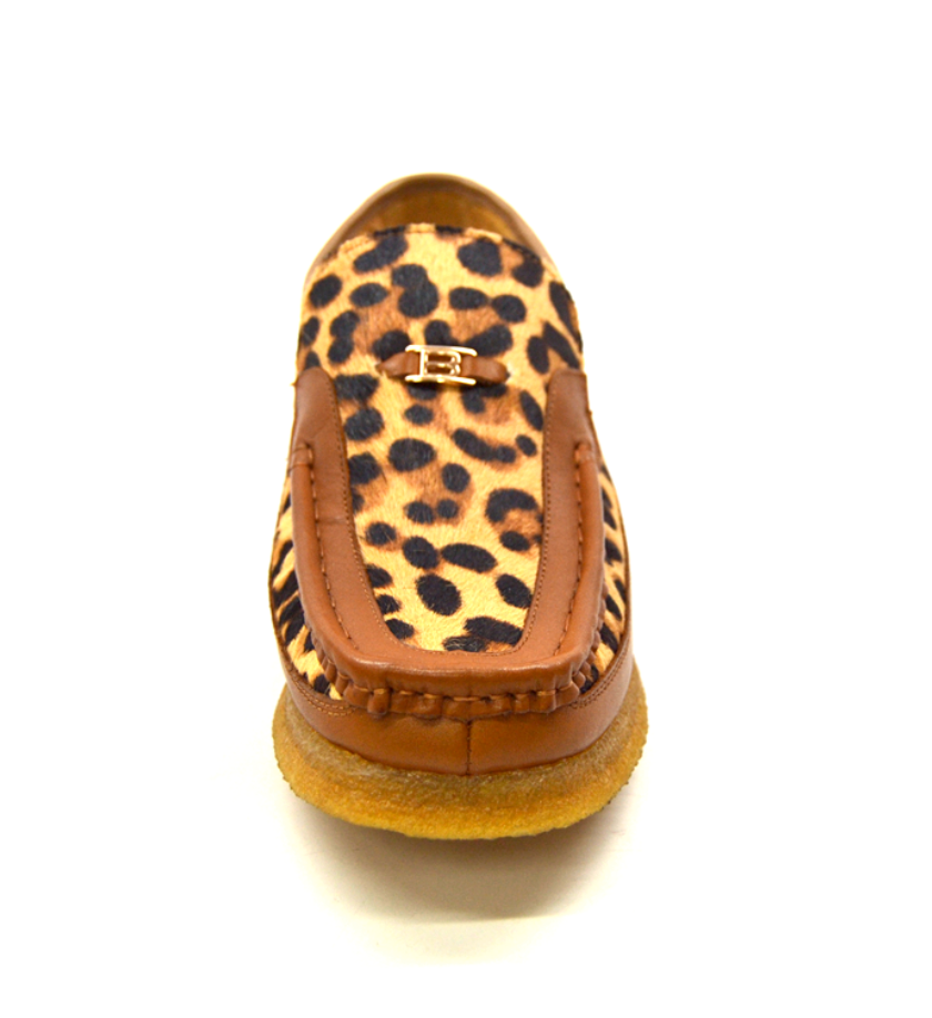 British Walkers Power 2 Men's Limited Edition Pony Skin and Leather Slip On Shoes view 5