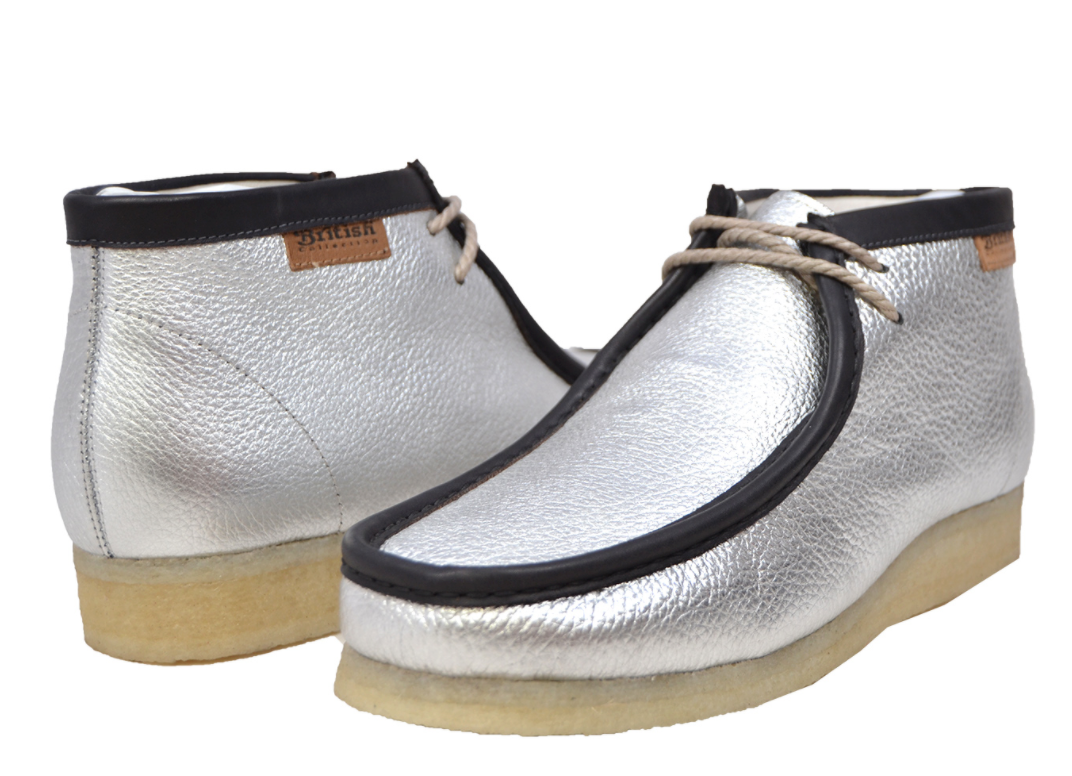 British Walkers Walker 100 Men's Custom All Metallic with Black Trim Casual Shoes view 2