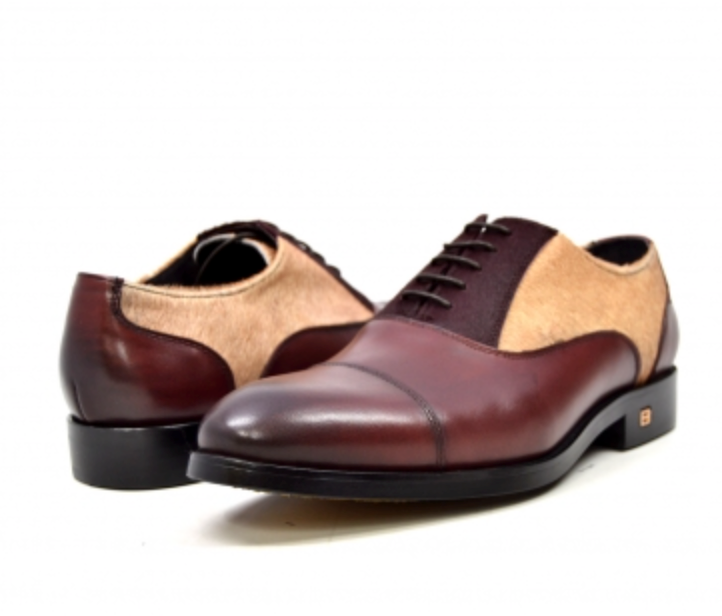 British Walkers Albert Genuine Pony Skin And Leather Shoes — product view 8