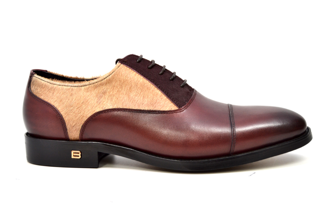 British Walkers Albert Genuine Pony Skin And Leather Shoes — product view 9