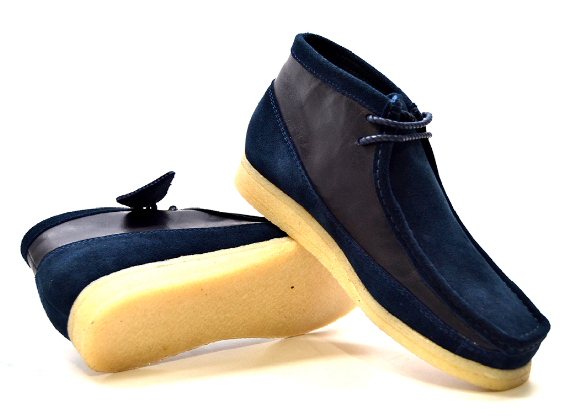 British Walkers Walker Men's Suede and Leather Combo Casual Shoes view 23