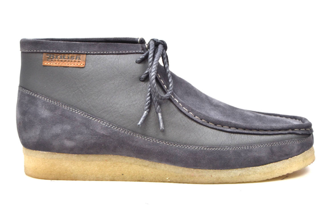 British Walkers Walker Men's Suede and Leather Combo Casual Shoes view 37