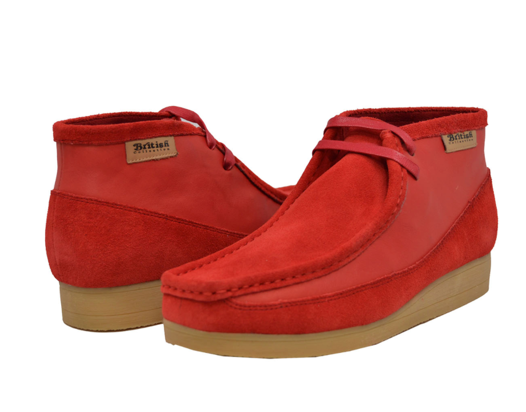 British Walkers New Castle Men's Suede and Leather Casual Shoes view 2
