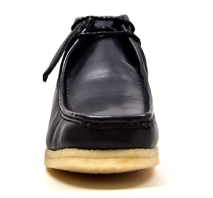 British Walkers Walker Men's Black Leather Casual Shoes view 3